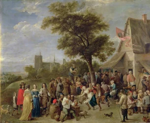 Paysans en fête, vers 1650
